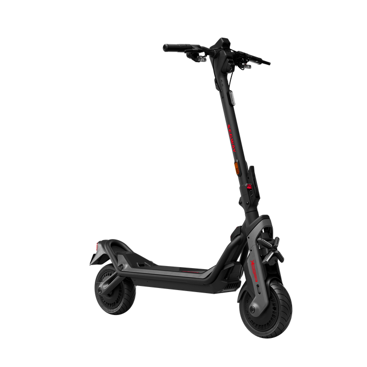 Patinete el&eacute;ctrico - Segway GT3 E, Potencia m&aacute;x. 2400 W, Potencia nominal 500 W, Autonom&iacute;a hasta 75 km a 25 km/h, Autonom&iacute;a m&aacute;xima 95 km, Bater&iacute;a 899 Wh, 25 km/h, Carga m&aacute;x. 150 kg, Doble suspensi&oacute;n hidr&aacute;ulica, Frenos de disco, Neum&aacute;ticos tubeless autosellantes de 11", Control de tracci&oacute;n, Pantalla TFT, Bluetooth/Segway AirLock, Apple Find My, Navegaci&oacute;n, Gris/Negro