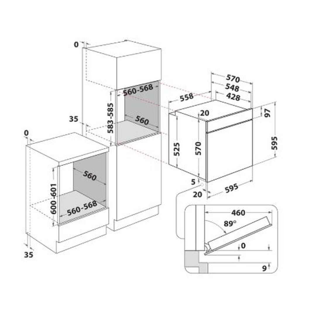 Horno multifunci&oacute;n Hidrol&iacute;tica Acero Inoxidable