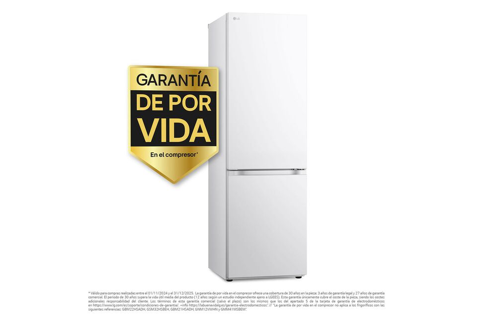 El frigor&iacute;fico combi LG GBV5140DSW ofrece una combinaci&oacute;n perfecta de eficiencia, tecnolog&iacute;a avanzada y dise&ntilde;o elegante, ideal para quienes buscan una soluci&oacute;n de almacenamiento de alimentos con un bajo consumo energ&eacute;tico y caracter&iacute;sticas innovadoras.