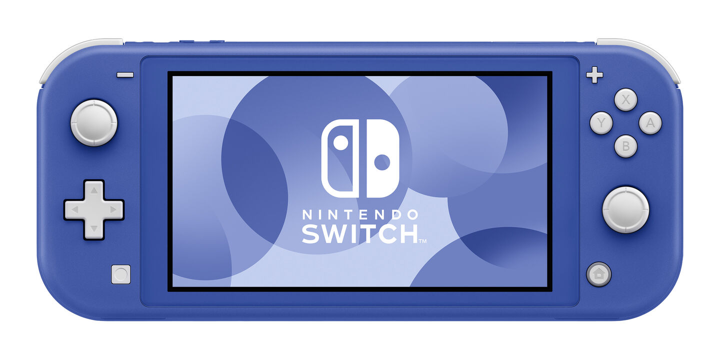 NINTENDO SWITCH LITE COLOR AZUL CONSOLA PORT&Aacute;TIL VERSI&Oacute;N ESPA&Ntilde;OLA
