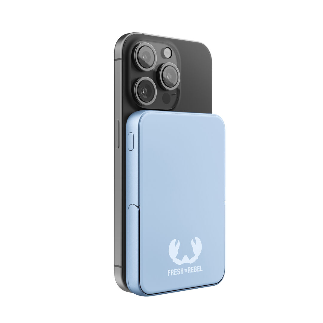 Magnet wireless powerbank 5000 mAh azul