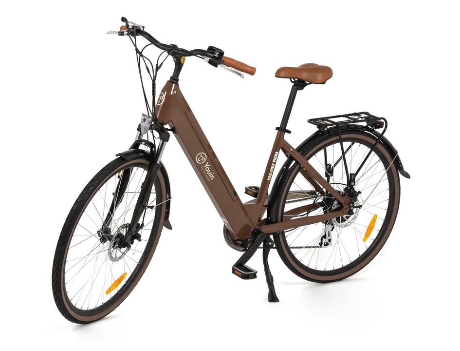 eBIKE  Viena - PASEO - RUEDA 28&rdquo; - BAT. INTEGRADA Y EXTRAIBLE - OCRE