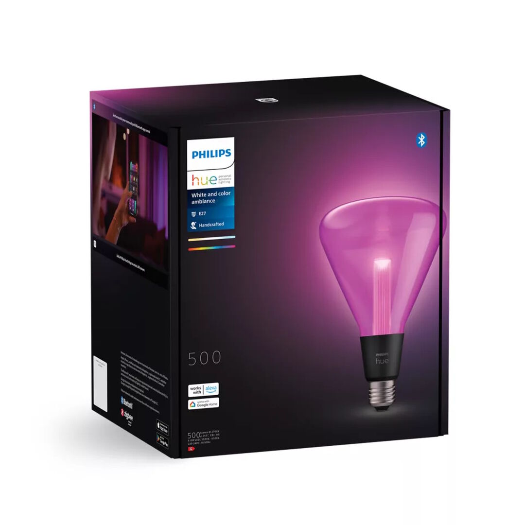 Bombilla Inteligente Filamento RGB, E27 Triangular