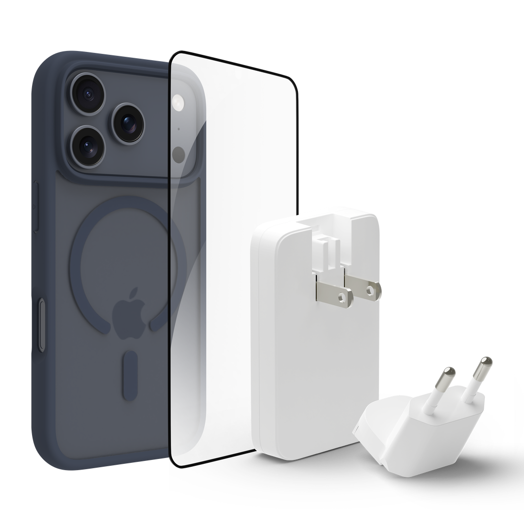 Funda iPhone 17 Pro MS + ECOSHIELD+ cargador 45W