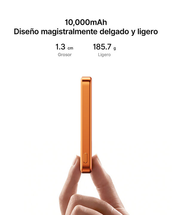 Power bank	MagPro Slim 10000 mah Qi2.2 Orange