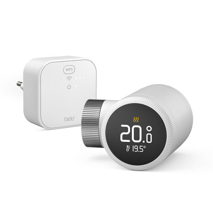 - Inteligente: Ahorra dinero y energía cada día de forma sencilla, gracias a nuestra tecnología a prueba de futuro y funciones diseñadas para una calefacción más eficiente que nunca
- Individual: Controla la temperatura de cada habitación desde cualquier lugar a través de nuestra aplicación, desarrollada por expertos en calefacción inteligente
- Sencillo: Instala tado° por tu cuenta sin necesidad de conexión a Internet; ahora con una batería recargable; también incluye el Bridge X para vincular fácilmente todos tus dispositivos de hogar inteligente