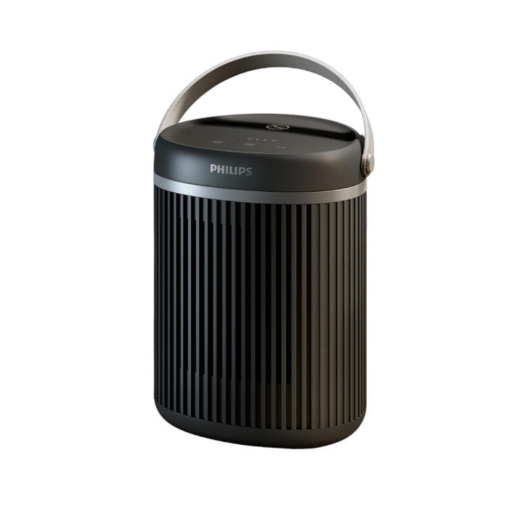 Tecnología EcoAI para ahorro de energía, ultrasilencioso, conectividad de aplicaciones, 5 funciones de seguridad avanzadas, 5 modos versátiles, oscilación de 45°, fácil portabilidad