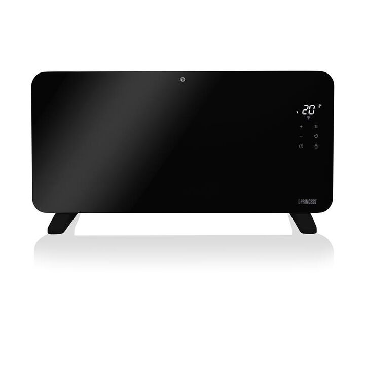 El Princess 348421 es un elegante calefactor de panel de vidrio diseñado para calentar cualquier estancia de forma rápida y eficiente. Gracias a la conectividad Wi-Fi (2,4 GHz) y a su aplicación dedicada, podrás controlarlo fácilmente desde cualquier lugar.
