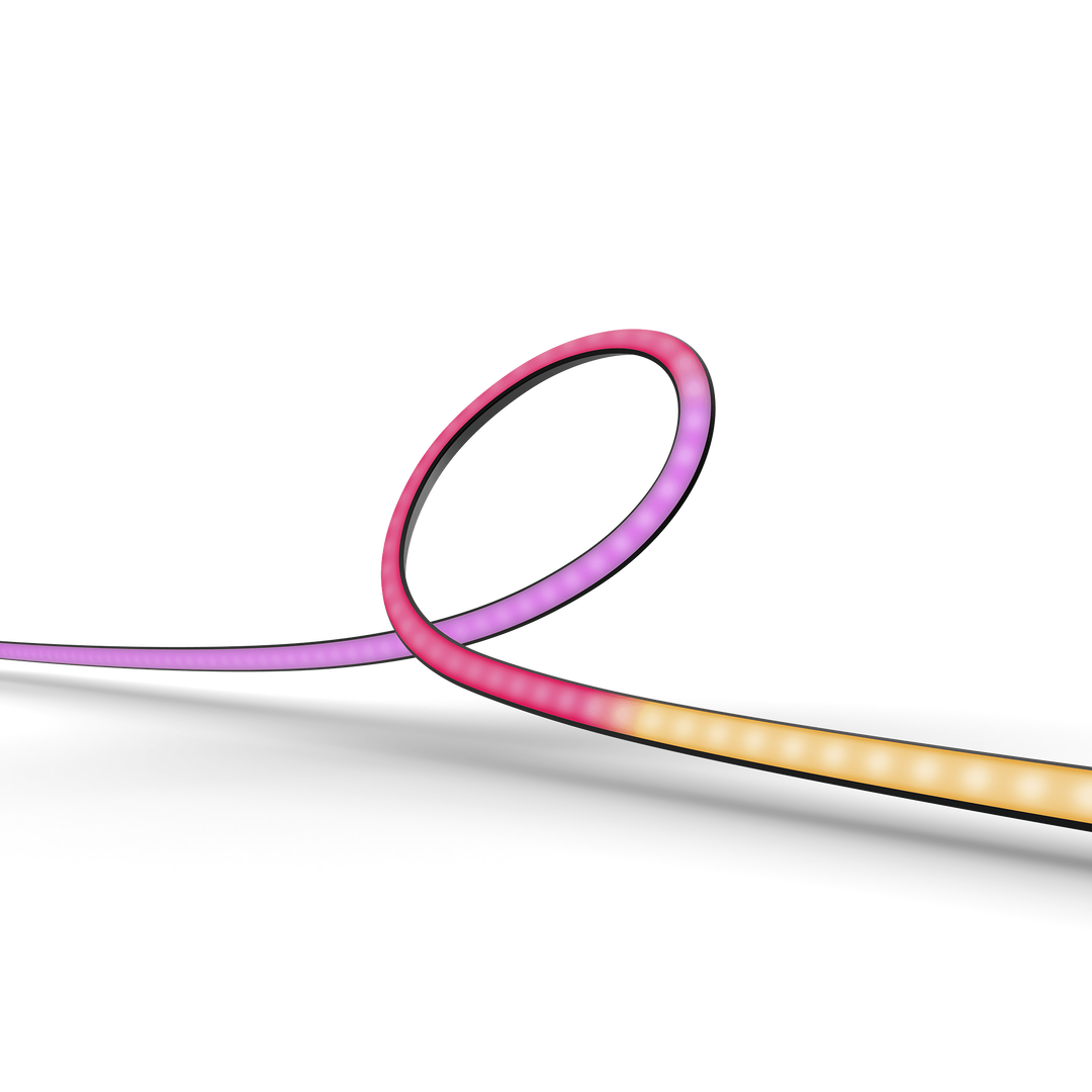 Haz que tus sesiones de gaming y streaming cobren vida con este pack de Philips Hue, dise&ntilde;ado para una inmersi&oacute;n total en tu PC.

El pack incluye una tira de luces Philips Hue Play Gradient para monitores de 32 a 34 pulgadas y el Philips Hue Bridge. Esta tira de luz inteligente es capaz de proyectar m&uacute;ltiples colores a la vez, creando un efecto de luz de fondo degradado que se sincroniza con el contenido de tu pantalla. As&iacute;, las luces de la pared cambiar&aacute;n de color y brillo en tiempo real con lo que ves, ya sea un videojuego, una pel&iacute;cula o un stream.

El Hue Bridge es el cerebro que conecta todo el sistema. Con &eacute;l, podr&aacute;s controlar las luces de tu PC, configurar la sincronizaci&oacute;n y automatizar tu iluminaci&oacute;n, todo desde la aplicaci&oacute;n de Philips Hue. Es el d&uacute;o ideal para una experiencia gaming y multimedia inigualable.