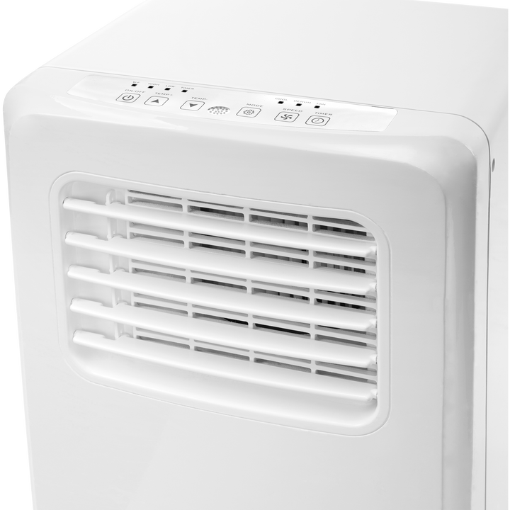 El aire acondicionado port&aacute;til Tristar puede utilizarse en cualquier lugar que necesite refrigeraci&oacute;n. Este aire acondicionado compacto y de buen dise&ntilde;o es f&aacute;cil de desplazar y precisa muy poco espacio de almacenaje. El efecto de enfriamiento se percibe enseguida por lo que disfrutar&aacute; del frescor en los calurosos d&iacute;as de verano. Tiene un bajo consumo energ&eacute;tico y dispone de la etiqueta energ&eacute;tica A.