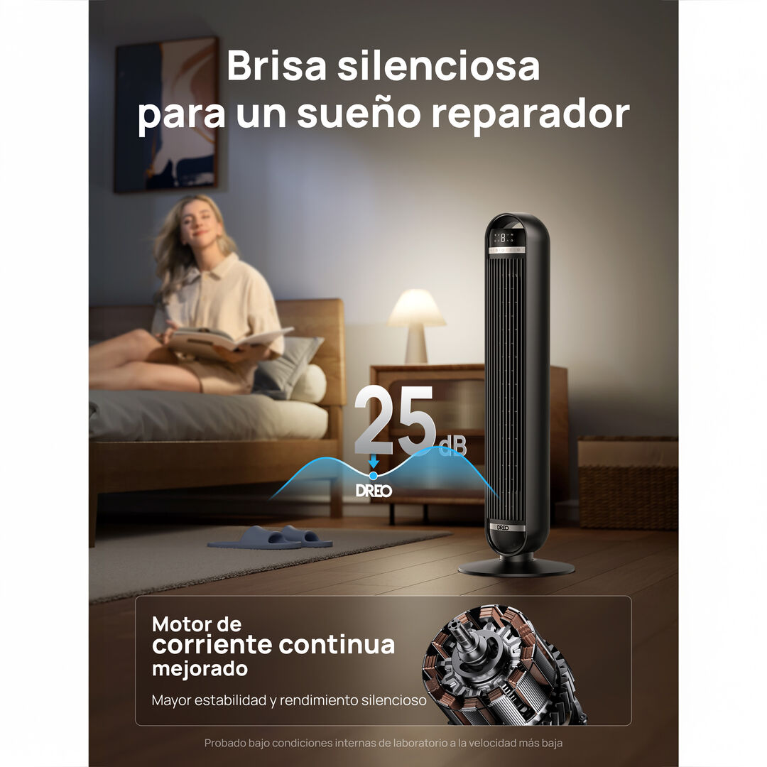 Ventilador torre Nomad TF414 ultra silencioso