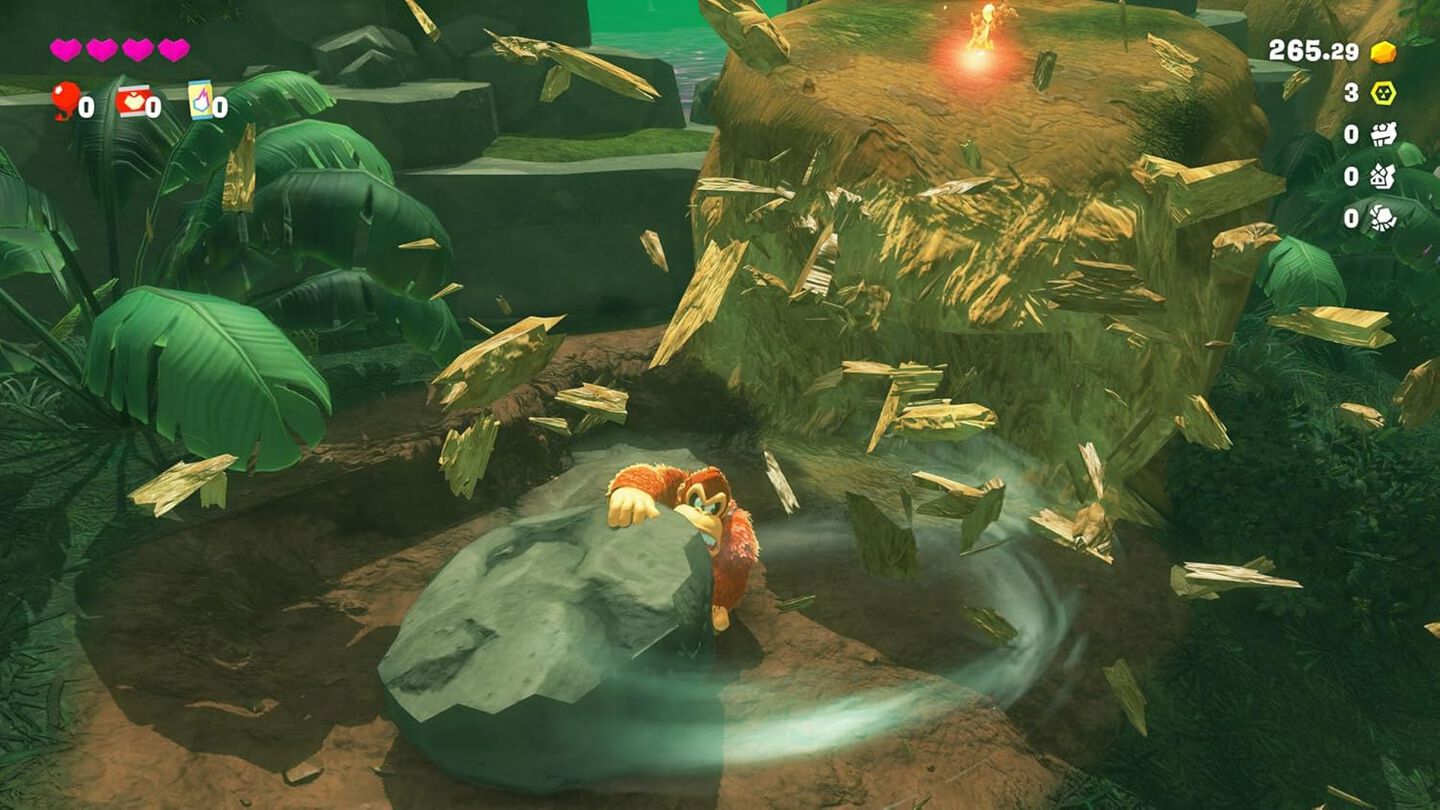 DONKEY KONG BANANZA SWITCH 2 JUEGO FÍSICO PARA NINTENDO SWITCH 2 VERSIÓN ESPAÑOLA GARANTÍA EUROPEA EU WARRANTY
IDIOMAS:
¡UNA AVENTURA DEMOLEDORA PROTAGONIZADA POR DK!
¡Vuelve el grandullón! Donkey Kong se lanza a una nueva aventura de acción para Nintendo Switch 2.
AYUDA A DONKEY KONG A ABRIRSE PASO POR LAS PROFUNDIDADES DEL MUNDO SUBTERRÁNEO. A MEDIDA QUE DESCIENDA, ¡IRÁ DESCUBRIENDO LUGARES CADA VEZ MÁS ALUCINANTES!
DK NO ANDA PRECISAMENTE ESCASO DE COSAS QUE PUEDA PULVERIZAR CON SUS POTENTÍSIMOS PUÑETAZOS.
DESTRUYE A DIESTRO Y SINIESTRO EN ESTA DEMOLEDORA AVENTURA.
¡ESTOS MALOS NO TRAMAN NADA BUENO!
UNA MISTERIOSA COMPAÑÍA, LA VOIDCO, LE HA ECHADO EL OJO A UN PRECIADO MANJAR.
¡PERO CON LA COMIDA FAVORITA DE DK NO SE JUEGA!
¡¿Plátanos dorados?! Toda la isla andaba revuelta tras descubrirse este delicioso tesoro... ¡hasta que se produjo la catástrofe!
¿Quién se oculta tras la VoidCo... y que está tramando?
La VoidCo aprovechó la confusión para robar hasta el último plátano,
¡y ahora depende de Donkey Kong recuperarlos!
¡DK ENTABLA UNA NUEVA AMISTAD! EN SU COMPAÑÍA, IRÁ EN POS DE LA MISTERIOSA EMPRESA VOIDCO.
¿LOGRARÁ RECUPERAR DONKEY KONG SUS QUERIDOS PLÁTANOS?
Es hora de prepararse para Donkey Kong Bananza, un nuevo juego de plataformas en 3D repleto de acción y aventuras que llega en exclusiva a Nintendo Switch 2. Los jugadores explorarán de maneras totalmente inéditas poniéndose en la piel de DK: pegarán golpes y porrazos, escalarán prácticamente cualquier cosa que se les ponga por delante y arrancarán y arrojarán trozos enteros del terreno que los rodea. Cuantas más cosas hagan pedazos pegando puñetazos de impresión, más zonas podrán explorar.
Donkey Kong Bananza, una rompedora aventura que desborda caos, sorpresas y plátanos por los cuatro costados, estará disponible para Nintendo Switch 2 a partir del 17 de julio.