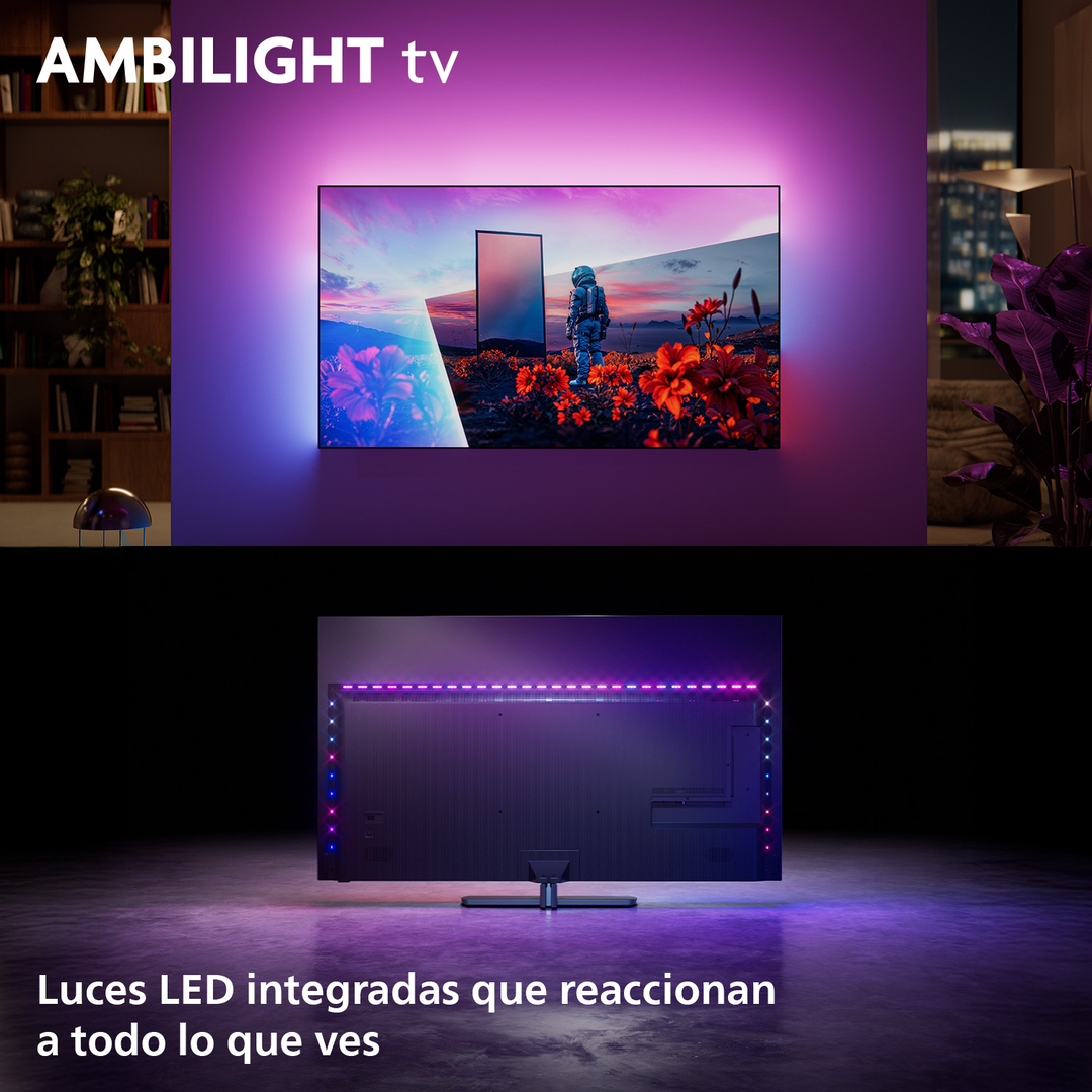 55" 4K OLED Ambilight Smart TV