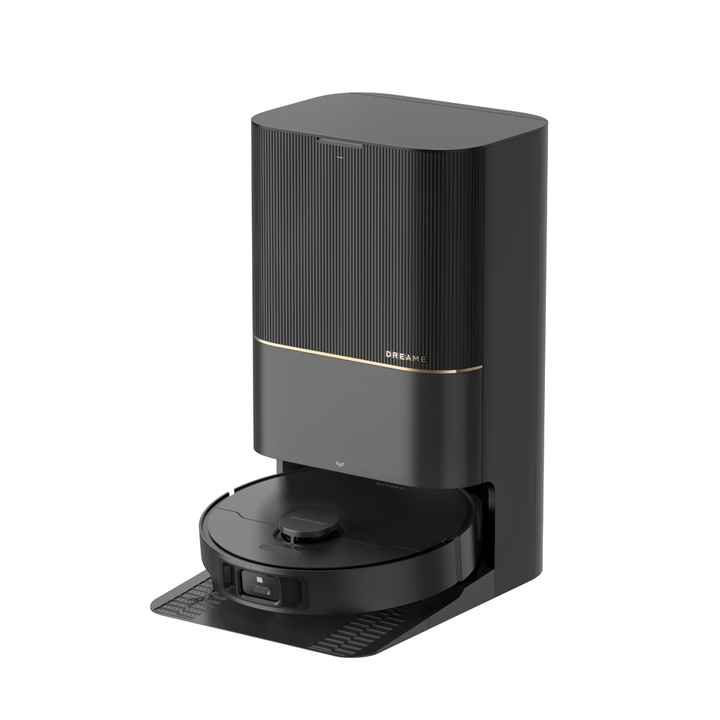 Robot aspirador - DREAME X40 Ultra Complete, 75 W, Potencia de succi&oacute;n 12 kPa, Dep&oacute;sito 3,2 l, Autonom&iacute;a 240 min, Negro