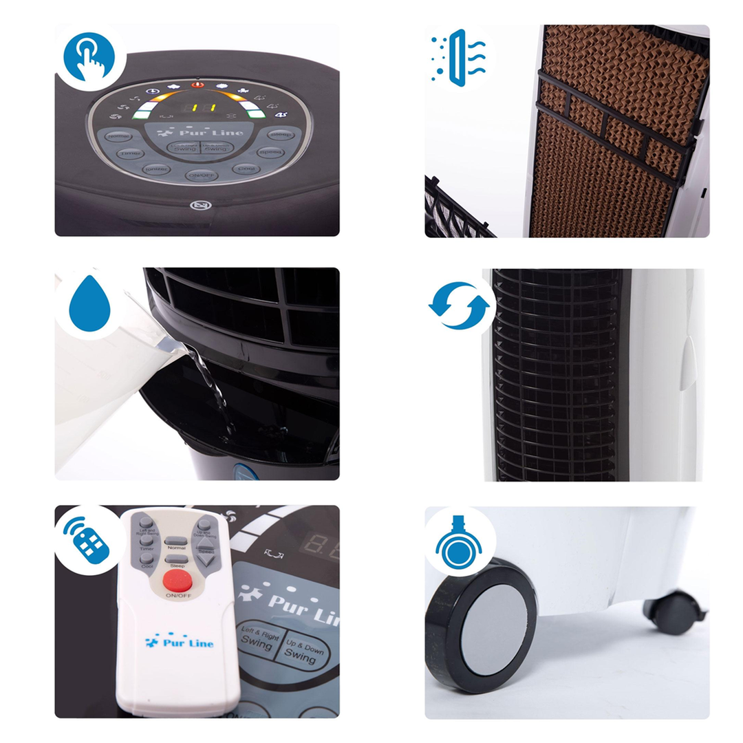 Climatizador evaporativo 30L RAFY 125