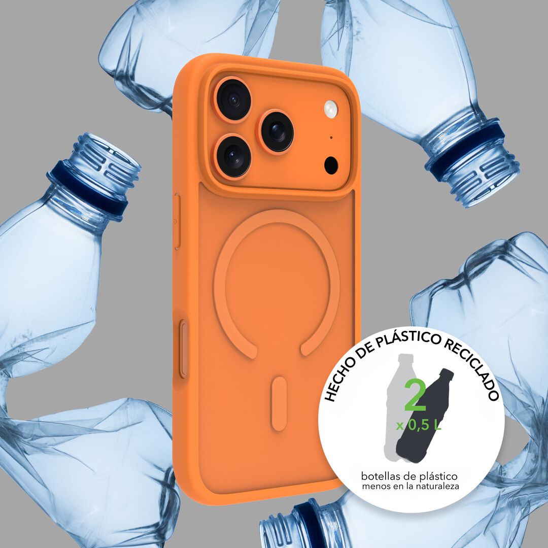 Funda iPhone 17 Pro MS + ECOPROTECTOR+cargador 30W