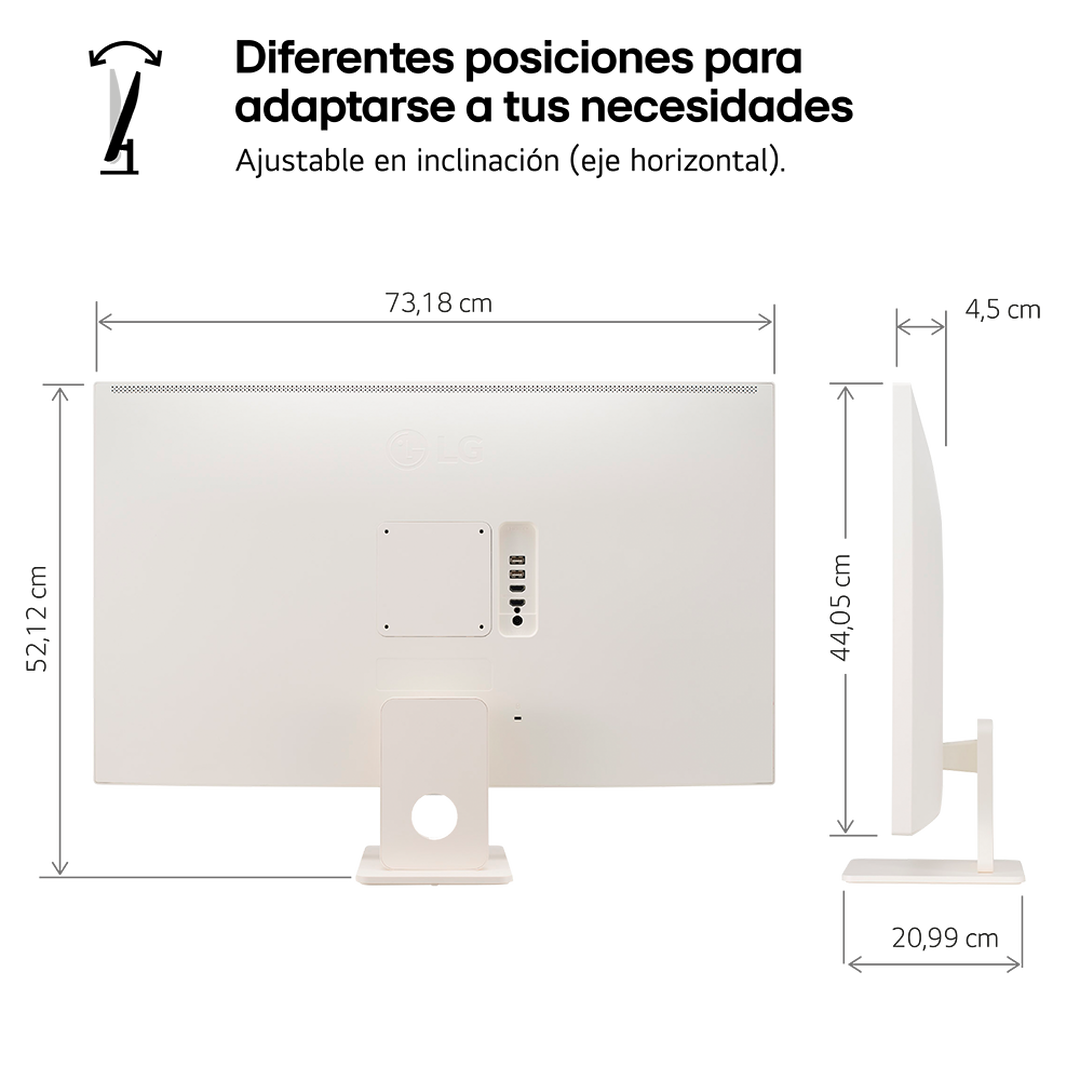 Monitor Smart 32SR50F-W  32''