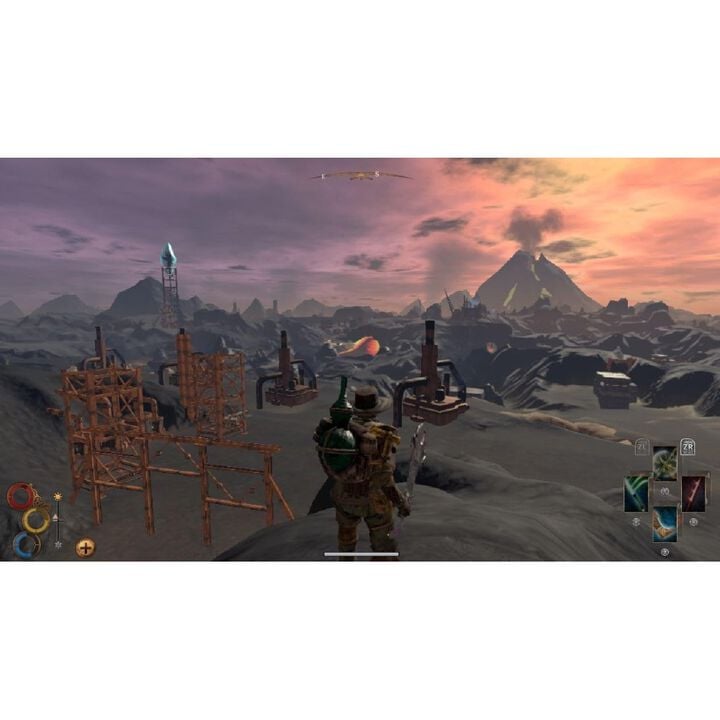 Emb&aacute;rcate en peligrosas expediciones por tierras ind&oacute;mitas para llegar a nuevas ciudades, emprender diversas misiones y descubrir mazmorras ocultas plagadas de formidables enemigos.

La Definitive Edition incluye:
 

    DLC Los Soroboreanos y Los Tres Hermanos
    Nuevas armas, mazmorras
    Mejoras en la calidad de vida


En Outward, el fr&iacute;o de la noche o una herida infectada pueden ser tan peligrosos como un depredador acechando en la oscuridad. Explora el vasto mundo de Aurai en solitario o en cooperativo online.

Outward ofrece una experiencia RPG inmersiva unida a la jugabilidad de supervivencia, ofreciendo un desaf&iacute;o profundamente gratificante para los jugadores m&aacute;s &aacute;vidos.

Como un aventurero cualquiera, no s&oacute;lo tendr&aacute;s que esconderte o defenderte de criaturas amenazadoras, sino tambi&eacute;n enfrentarte a las peligrosas condiciones ambientales, protegerte de enfermedades infecciosas, asegurarte de dormir lo suficiente y mantenerte hidratado.

Caracter&iacute;sticas:
 

    Sobrevive en la naturaleza mientras exploras la tierra
    Juega en solitario o cooperativamente en l&iacute;nea
    Escenarios de derrota din&aacute;micos que reaccionan a tu contexto
    Autoguardado constante para que no haya vuelta atr&aacute;s.
    Enfoque ritualista y paso a paso del lanzamiento de hechizos.
    Experiencia &uacute;nica en cada partida