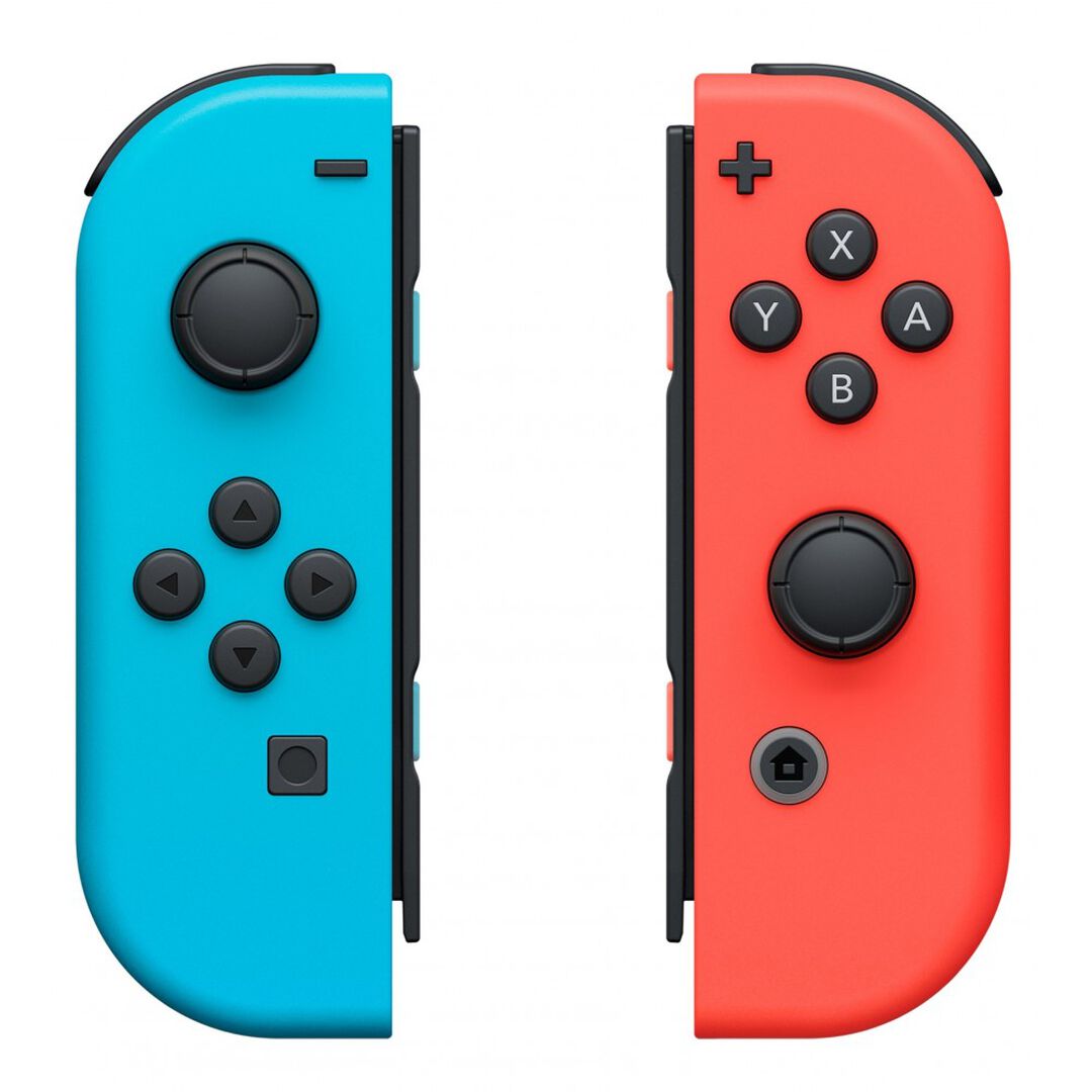 Mando Joy-Con (Set izda/dcha) Color Azul/Rojo Neon