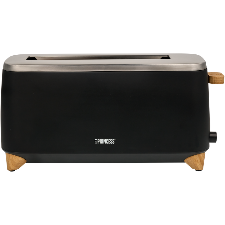 Princess 142361 Tostadora Pure, una tostadora de hermoso diseño que combina funcionalidad y estilo. Con su función de ranura larga, ahora puedes tostar 2 rebanadas al mismo tiempo, y sin esfuerzo. Con 6 niveles de tostado. Princess 201862 Exprimidor Pure Gracias a su acabado de bambú auténtico y al cuerpo negro mate, el Princess 201862 Exprimidor Pure llama la atención en cualquier cocina moderna. La boquilla de tres vías del exprimidor es única y gracias al sistema antigoteo, su encimera se mantendrá limpia. El Princess 236061 Hervidor Pure es un hervidor de precioso diseño que combina estilo y funcionalidad. Con una gran capacidad de 1,7 l y una base giratoria de 360°, ofrece comodidad y facilidad de uso. La alta potencia de 3000 W garantiza que el agua se caliente rápidamente, lo cual te permite ahorrar tiempo y energía.