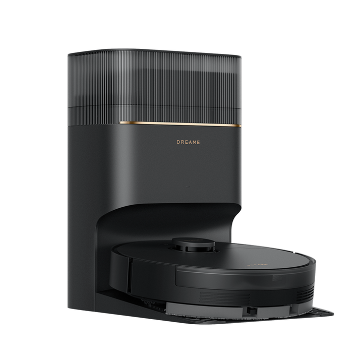 El robot aspirador y friegasuelos Dreame D20 Pro Plus en negro ofrece una soluci&oacute;n de limpieza inteligente para hogares con mucha actividad