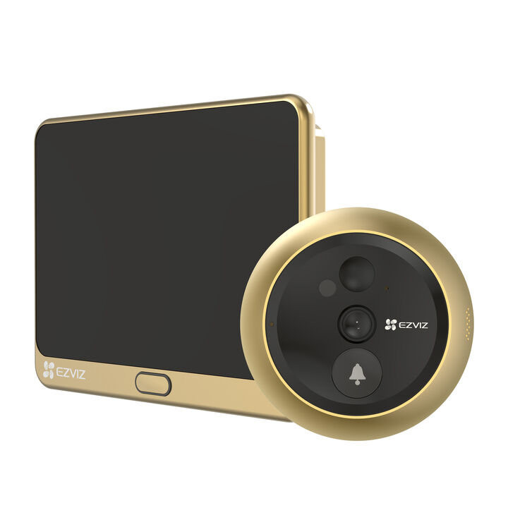 Mirilla inteligente Wi-Fi . Disfrute de una seguridad visible en cualquier momento y en cualquier lugar. 
La DP2C, una c&aacute;mara mirilla y timbre dos en uno, presenta un dise&ntilde;o moderno y elegante, as&iacute; como m&uacute;ltiples funciones avanzadas para montar guardia en su puerta principal. Disfrutar&aacute; de im&aacute;genes n&iacute;tidas, funciones inteligentes y la posibilidad de ver y hablar con los visitantes a trav&eacute;s del monitor interior en color.&nbsp; Adem&aacute;s, utilice la aplicaci&oacute;n EZVIZ en su dispositivo m&oacute;vil y reciba alertas de cualquier actividad sospechosa en su puerta.