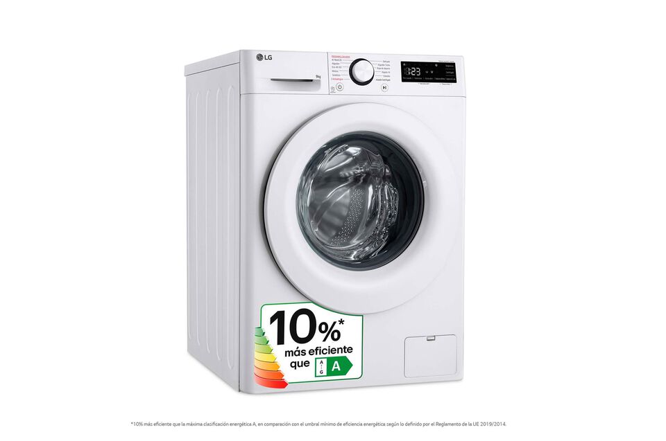 Lavadora LG 9 kg con AI Direct Drive, Steam y TurboWash 360