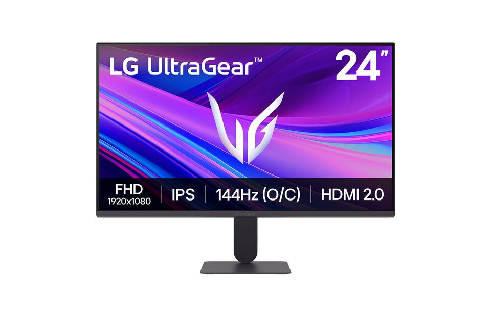 Monitor LG UltraGear G4 de 24" FHD IPS con 144Hz (O/C) y NVIDIA G-SYNC Compatible