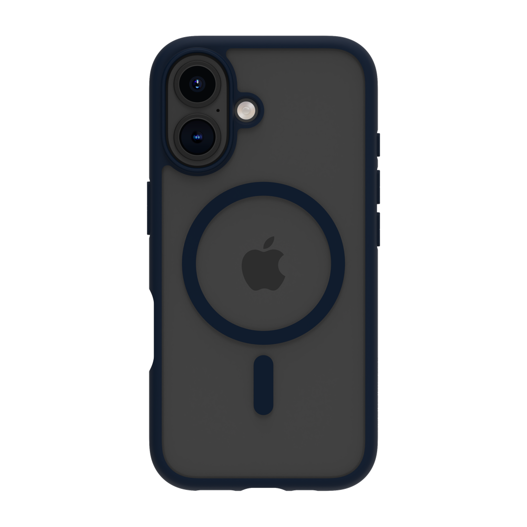 Funda  iPhone 16 Magsafe Azul Marino Grenen