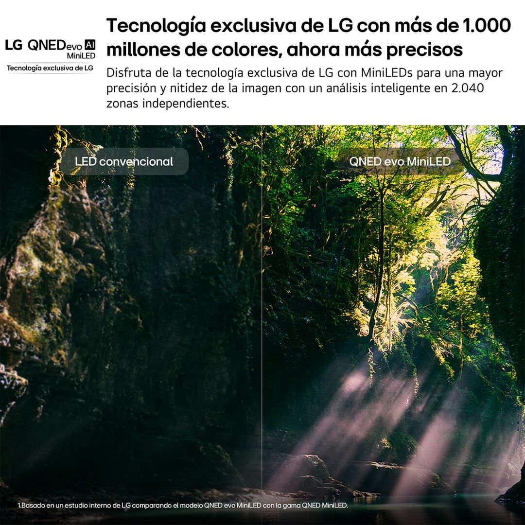 Smart TV QNED evo MiniLED AI 43 pulgadas 43QNED87B