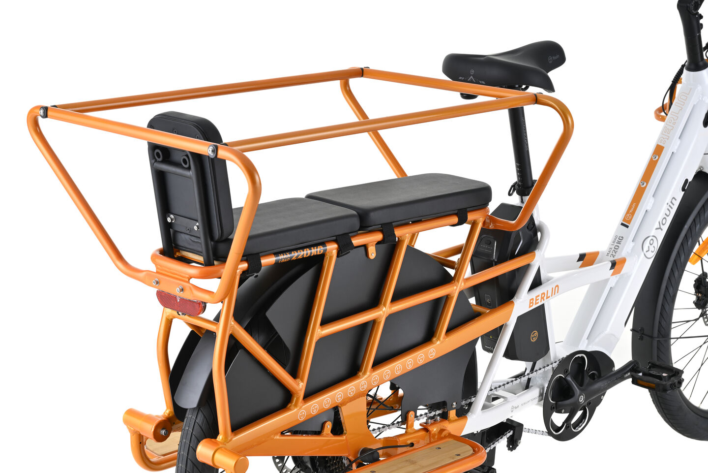 Bicicleta el&eacute;ctrica cargo Berlin Pro