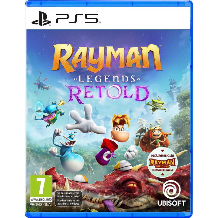 PREVENTA Videojuego Rayman Legends Retold PS5
Disponible el 01/10/2026