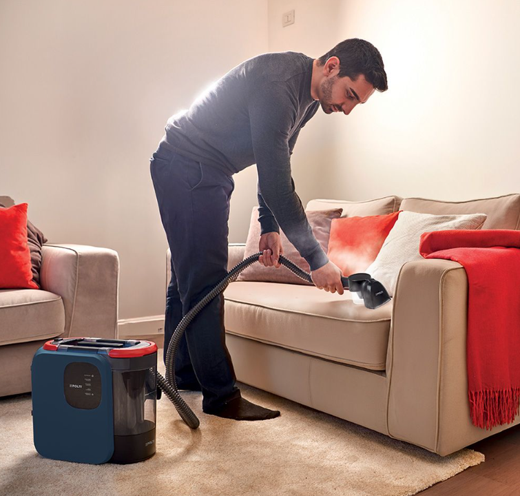 El STAINOVER PET SC40 es un limpiatapicer&iacute;as y quitamanchas port&aacute;til dise&ntilde;ado para eliminar manchas, l&iacute;quidos, suciedad, pelos de mascotas y olores de tejidos y superficies lavables.

Su sistema 4 en 1 combina vapor, agua y aspiraci&oacute;n para realizar una limpieza profunda e higienizaci&oacute;n completa sin necesidad de detergentes. 

Gracias a su cepillo PET exclusivo, resulta ideal para hogares con animales, sof&aacute;s, alfombras, colchones e interiores de veh&iacute;culos.