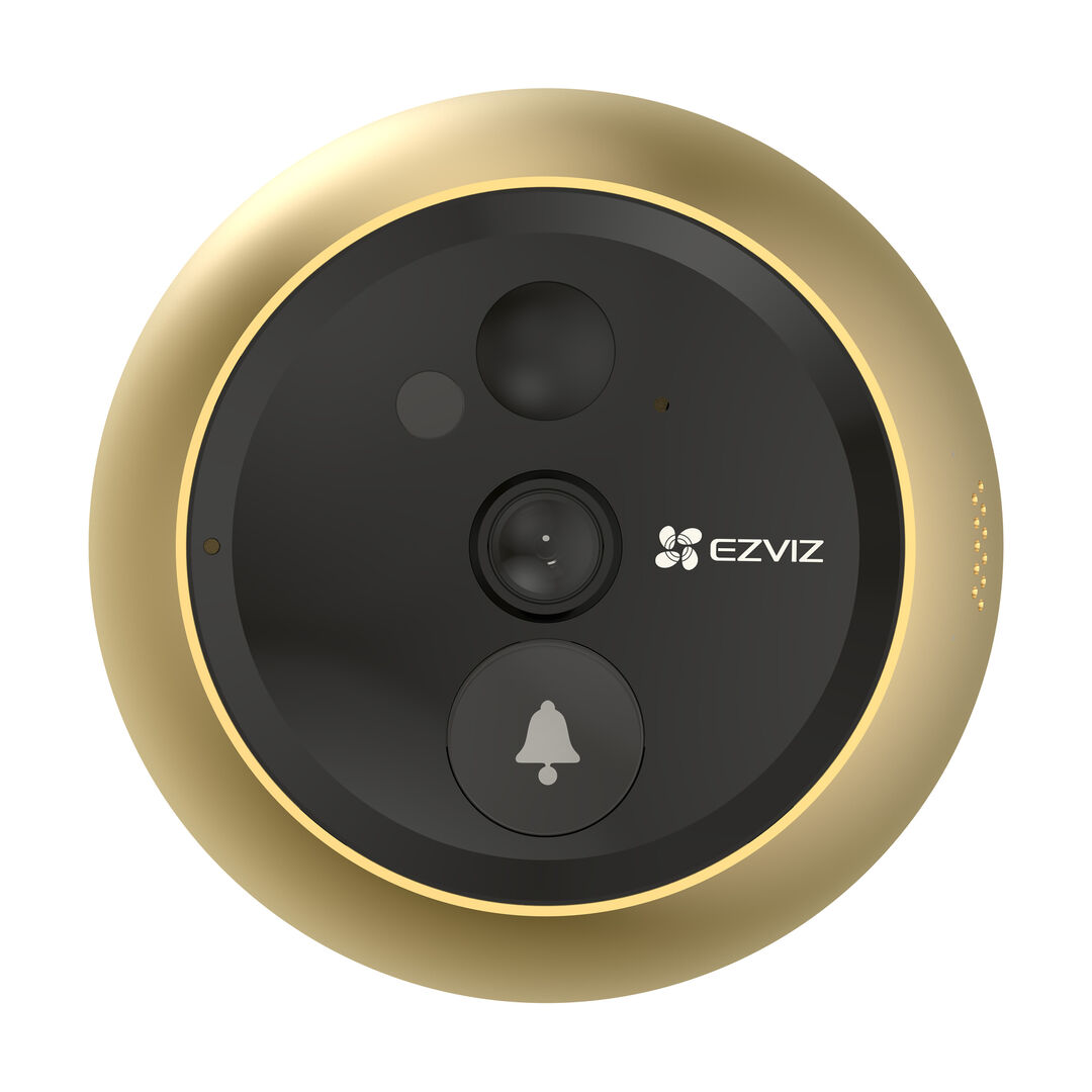 Mirilla inteligente Wi-Fi . Disfrute de una seguridad visible en cualquier momento y en cualquier lugar. 
La DP2C, una c&aacute;mara mirilla y timbre dos en uno, presenta un dise&ntilde;o moderno y elegante, as&iacute; como m&uacute;ltiples funciones avanzadas para montar guardia en su puerta principal. Disfrutar&aacute; de im&aacute;genes n&iacute;tidas, funciones inteligentes y la posibilidad de ver y hablar con los visitantes a trav&eacute;s del monitor interior en color.&nbsp; Adem&aacute;s, utilice la aplicaci&oacute;n EZVIZ en su dispositivo m&oacute;vil y reciba alertas de cualquier actividad sospechosa en su puerta.