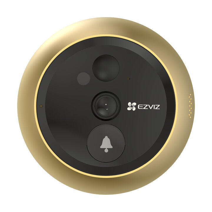 Mirilla inteligente Wi-Fi . Disfrute de una seguridad visible en cualquier momento y en cualquier lugar. 
La DP2C, una c&aacute;mara mirilla y timbre dos en uno, presenta un dise&ntilde;o moderno y elegante, as&iacute; como m&uacute;ltiples funciones avanzadas para montar guardia en su puerta principal. Disfrutar&aacute; de im&aacute;genes n&iacute;tidas, funciones inteligentes y la posibilidad de ver y hablar con los visitantes a trav&eacute;s del monitor interior en color.&nbsp; Adem&aacute;s, utilice la aplicaci&oacute;n EZVIZ en su dispositivo m&oacute;vil y reciba alertas de cualquier actividad sospechosa en su puerta.