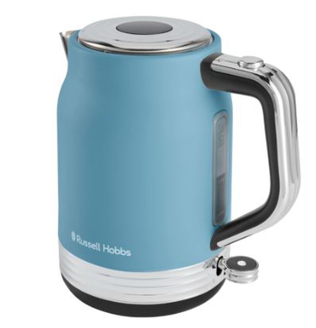 Pack Hanley azul retro hervidor + tostador