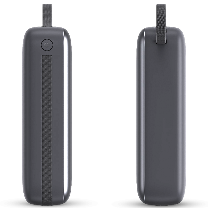 La power bank KSIX de 20.000 mAh es la opci&oacute;n ideal para aquellos que necesitan una carga potente y eficiente en cualquier momento. Con una potencia de salida de hasta 22,5 W y compatibilidad con la tecnolog&iacute;a de carga r&aacute;pida Power Delivery 3.0, garantiza una carga veloz y segura para smartphones, tablets y otros dispositivos. Su dise&ntilde;o incorpora cables USB-C y Lightning integrados, eliminando la necesidad de llevar cables adicionales.