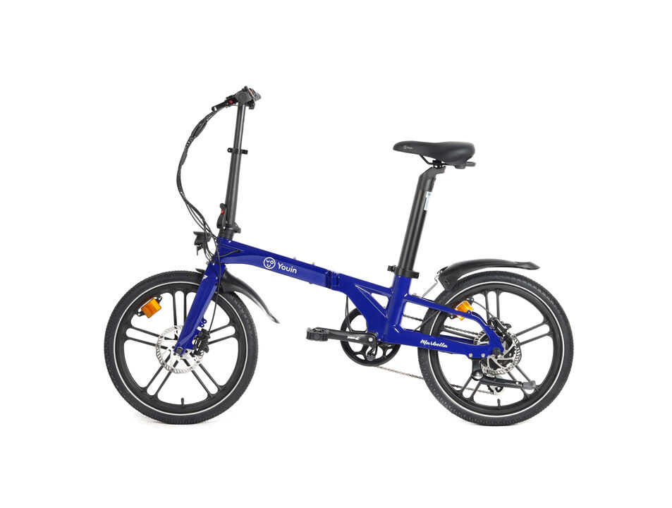 eBIKE Marbella - Urban - Fat 20&rdquo; -F.Hidraul - Bat.en sill&iacute;n.- AZUL