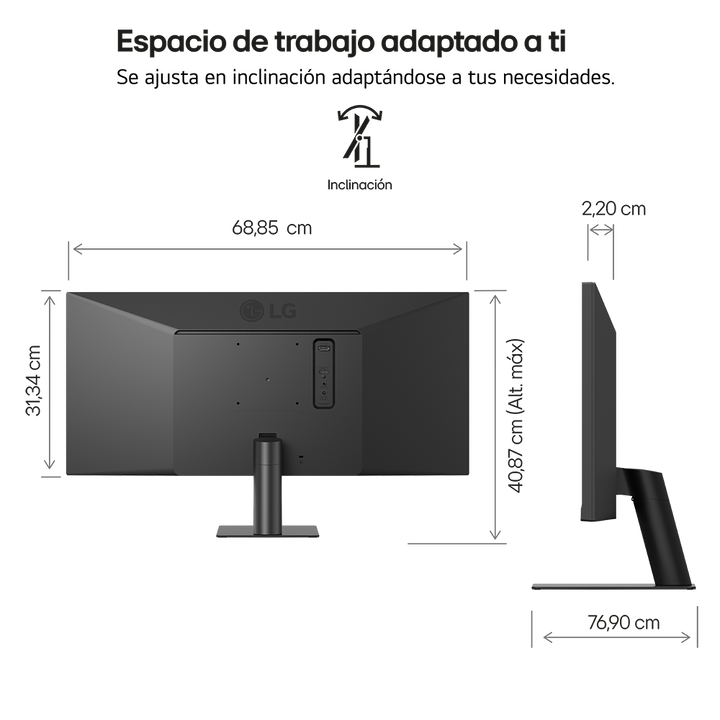 Monitor IPS UltraWide 29" 100Hz HDR10 con dise&ntilde;o sin bordes