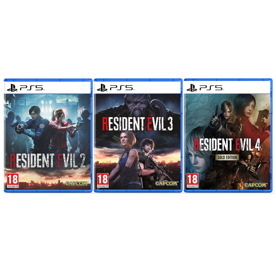 Pack Resident Evil: 2-3-4 Remake PS5