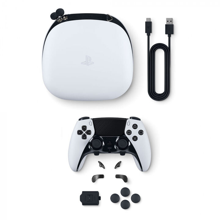 Obt&eacute;n una ventaja en el juego creando tus propios controles personalizados para adaptarse a tu estilo de juego. Construido con un alto rendimiento y personalizaci&oacute;n en mente, el controlador inal&aacute;mbrico DualSense Edge&trade; te invita a crear tu propia experiencia de juego &uacute;nica para que puedas jugar a tu manera.

Controles ultra personalizables. Las tapas intercambiables, las entradas remappables y los ajustes personalizados hacen que tu mando inal&aacute;mbrico DualSense Edge&trade; sea exclusivamente tuyo. Ajusta tu punter&iacute;a ajustando la sensibilidad del stick y las zonas muertas, establece la distancia de viaje de tus gatillos para entradas m&aacute;s r&aacute;pidas y cambia r&aacute;pidamente entre los perfiles de control para que siempre est&eacute;s listo para tu pr&oacute;ximo juego.

Botones de retroceso mapeables. Los botones de retroceso intercambiables se pueden configurar para cualquier otra entrada de bot&oacute;n, por lo que siempre tendr&aacute; acciones que cambian el juego y controles esenciales al alcance de su mano. Adem&aacute;s, con dos estilos diferentes de bot&oacute;n para elegir, puedes elegir un tipo de entrada que se sienta adecuado para tu estilo de juego.

Caracter&iacute;sticas del controlador inal&aacute;mbrico DualSense&trade; integradas. Disfruta de todas las funciones inmersivas del mando inal&aacute;mbrico DualSense&trade; y de la comodidad de nuestro exclusivo mando. Experimenta la variaci&oacute;n de la fuerza y la tensi&oacute;n al alcance de tu mano con los disparadores adaptativos, y siente tus acciones en el juego y tu entorno simulados a trav&eacute;s de la retroalimentaci&oacute;n h&aacute;ptica.*

M&oacute;dulos de palanca reemplazables. Juega durante m&aacute;s tiempo con los m&oacute;dulos de stick de repuesto intercambiables disponibles para comprar por separado.