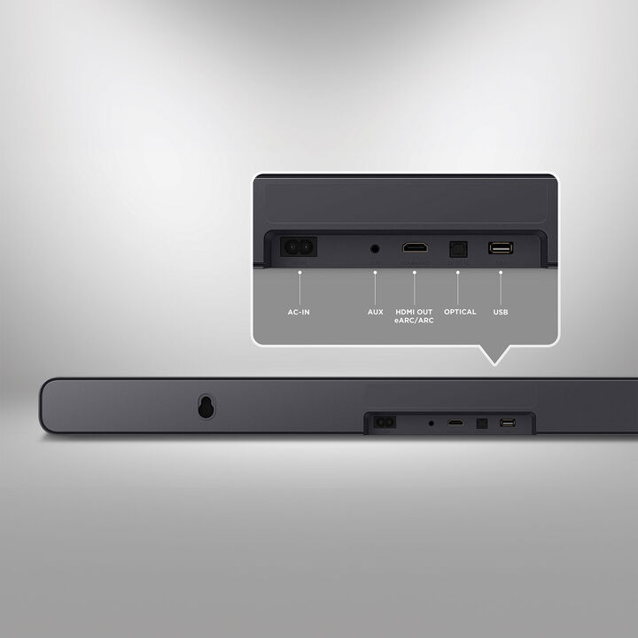 Barra de Sonido TCL S45HE Serie S45 Dolby Atmos – Experiencia Cinematográfica en Casa

Descubre un sonido envolvente y potente con la TCL S45HE, la barra de sonido diseñada para transformar tu experiencia audiovisual. Con tecnología Dolby Atmos y DTS Virtual:X, disfruta de un sonido 3D que llena cada rincón de la habitación, ideal para películas, series y videojuegos.

Su potencia máxima de 100W y sus 2 altavoces de amplia gama te garantizan diálogos claros y graves profundos, mientras que la función AI Sonic Adaptation ajusta automáticamente el sonido al entorno para una experiencia personalizada. Además, su procesamiento 5.1.4 virtual y el modo Dolby Surround Upmix crean un espacio sonoro envolvente sin necesidad de altavoces traseros adicionales.

Compatible con Apple AirPlay y con integración a la app TCL Home, puedes controlar tu barra desde tu smartphone de manera fácil y rápida. Su diseño elegante en titanio oscuro, pantalla LED y 5 teclas táctiles se integra perfectamente a tu sala, mientras que su montaje en pared permite un ajuste versátil y moderno.

Conectividad práctica mediante HDMI CEC, Bluetooth 5.2 y USB multimedia (MP3, WAV, FLAC, WMA), encendido rápido y apagado automático, la TCL S45HE combina tecnología, comodidad y estilo para ofrecerte un cine en casa sin complicaciones.

Incluye: manual multilingüe, cable de alimentación desmontable de 1,5 m y kit de montaje en pared.