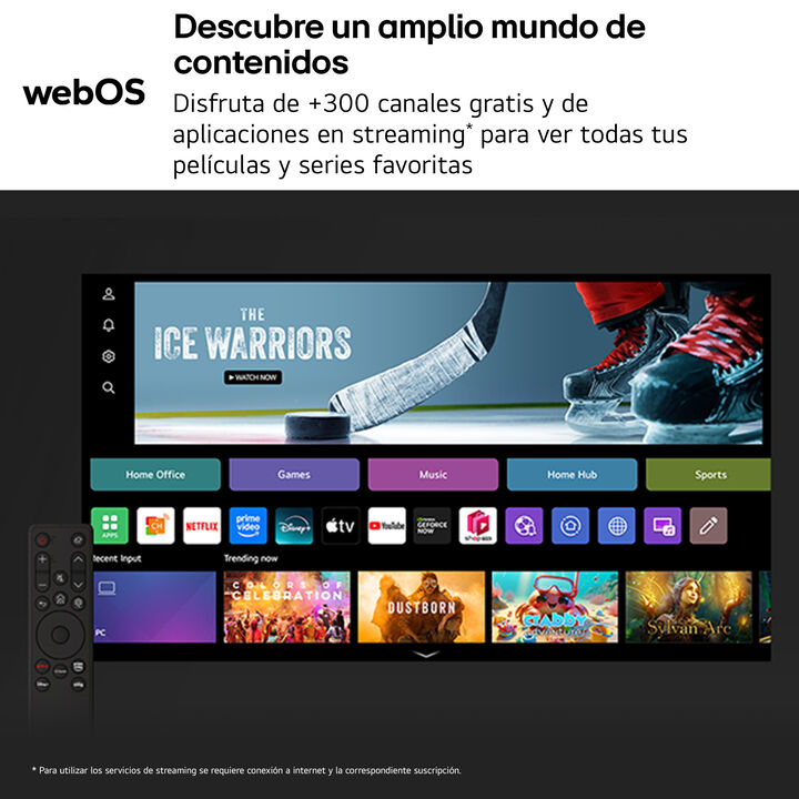 Proyector LG CineBeam Q PU600U, 4K UHD, hasta 120 pulgadas, l&aacute;ser RGB de 600 l&uacute;menes, Smart TV webOS24 y dise&ntilde;o port&aacute;til de 1,49 kg.