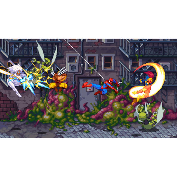 MARVEL COSMIC INVASION SWITCH2 JUEGO F&Iacute;SICO PARA NINTENDO SWITCH 2 VERSI&Oacute;N ESPA&Ntilde;OLA GARANT&Iacute;A EUROPEA EUROPEAN WARRANTY

Tribute Games y Dotemu vuelven a unir sus fuerzas, en colaboraci&oacute;n con Marvel Games, para crear un beat 'em up original y novedoso. Con combos de combate din&aacute;micos y un arte de p&iacute;xel deslumbrante, esta aventura de saltos planetarios es una carta de amor al Universo Marvel.



&ldquo;&iexcl;EL COSMOS DEBE CAER PARA QUE YO PUEDA VIVIR!&rdquo;
&iexcl;As&iacute; lo jura Annihilus, la muerte andante!

Despu&eacute;s de un ataque sin precedentes en toda la galaxia, la vida pende de un hilo.

Nova, Spider-Man, Lobezno, Phyla-Vell, Capit&aacute;n Am&eacute;rica y muchos m&aacute;s Superh&eacute;roes, tanto terrestres como c&oacute;smicos, unir&aacute;n sus fuerzas en una lucha que abarcar&aacute; las estrellas contra la mortal Ola de Aniquilaci&oacute;n


Desde la ciudad de Nueva York hasta las profundidades de la Zona Negativa, &iexcl;el futuro del universo se librar&aacute; en las estrellas en MARVEL Cosmic Invasion!

 
Caracter&iacute;sticas:

    15 SUPERH&Eacute;ROES JUGABLES: Tanto si eres un experto de la vieja escuela como un fan&aacute;tico primerizo, &iexcl;encontrar&aacute;s caras conocidas y descubrir&aacute;s nuevos favoritos en una cautivadora lista de personajes de todo el Universo Marvel!

 

    DOMINA EL SISTEMA C&Oacute;SMICO DE INTERCAMBIO DE EQUIPOS: Con el sistema c&oacute;smico de intercambio de equipos, elige dos Superh&eacute;roes para cada nivel y cambia entre ellos al instante. Crea combos &uacute;nicos y poderosos ataques especiales. Las habilidades de cada personaje fomentan la aparici&oacute;n de equipos creativos y un enfoque m&aacute;s t&aacute;ctico de la acci&oacute;n.

  

    INCRE&Iacute;BLE DIRECCI&Oacute;N DE ARTE RETRO: MARVEL Cosmic Invasion es un homenaje a una de las &eacute;pocas m&aacute;s emblem&aacute;ticas de Marvel, con impresionantes dise&ntilde;os de arte de p&iacute;xel a todo color.

 

    MULTIJUGADOR INTUITIVO Y DIVERTIDO PARA TODOS: Ya sea que formes equipo con amigos o familiares, MARVEL Cosmic Invasion te ofrece juego local/en l&iacute;nea y un sistema adaptativo de entrada y salida.

 &iexcl;Una batalla c&oacute;smica te espera!

 
&copy; 2025 MARVEL. Game Software &copy; 2025 Dotemu. Developed by Tribute Games.