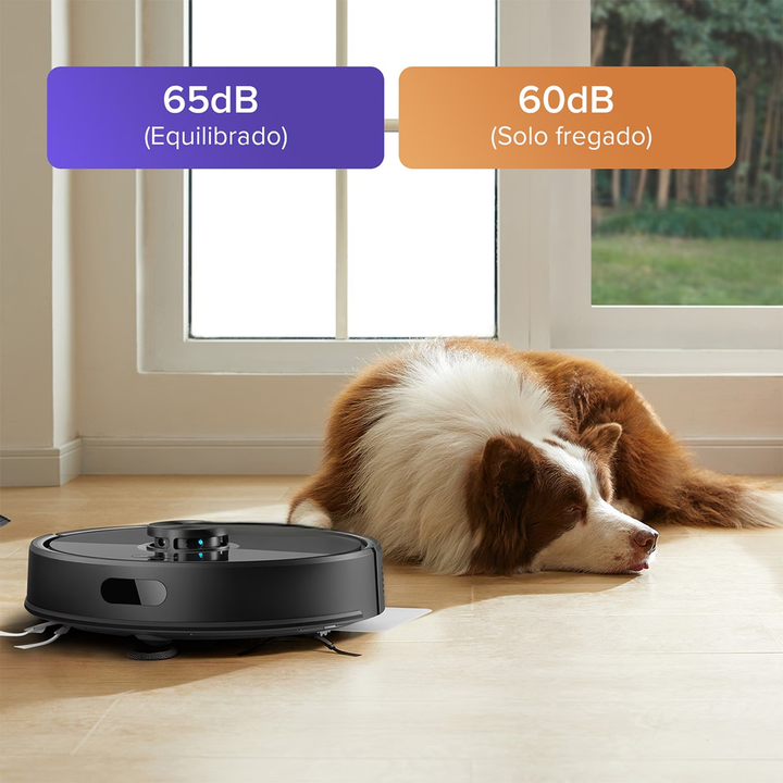 Robot aspirador y friegasuelos Roborock Q7 TF+ base autovaciado 10000Pa. Dise&ntilde;ado para facilitar la limpieza de tus espacios. Con su potente succi&oacute;n, tecnolog&iacute;a avanzada y funciones inteligentes, este dispositivo se convierte en el aliado perfecto para mantener tu hogar impecable sin esfuerzo.