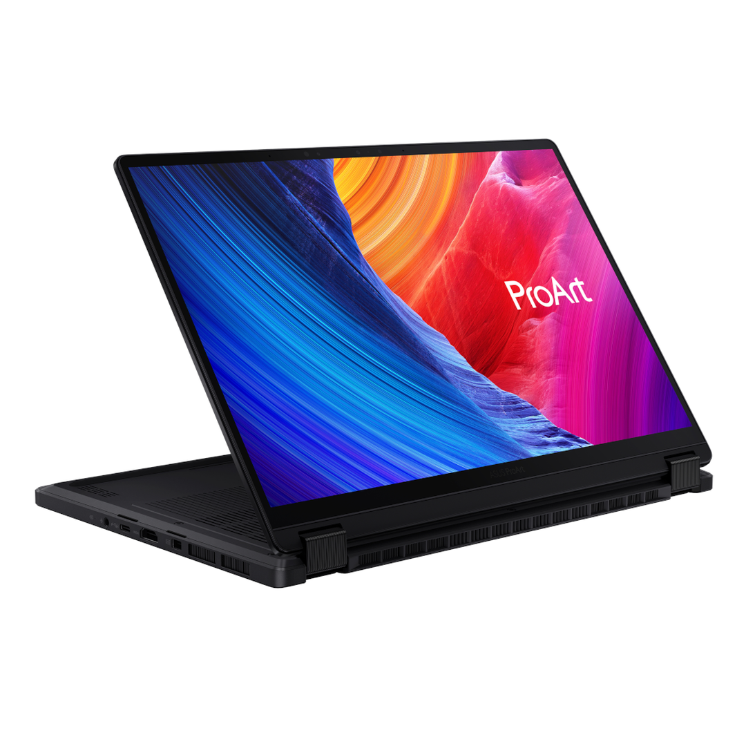 <p>ASUS ProArt PX13 OLED HN7306WI-LX014W Copilot+ PC - Ordenador Port&aacute;til 13.3" 3K (AMD Ryzen AI 9 HX 370, 32GB RAM, 1TB SSD, NVIDIA RTX 4070 8GB, Windows 11 Home) Negro Nano - Teclado QWERTY espa&ntilde;ol. Tipo de producto: H&iacute;brido (2-en-1), Factor de forma: Convertible (Carpeta). Familia de procesador: AMD Ryzen AI 9 HX, Modelo del procesador: 370, Frecuencia del procesador: 2 GHz. Diagonal de la pantalla: 33,8 cm (13.3"), Tipo HD: 3K, Resoluci&oacute;n de la pantalla: 2880 x 1800 Pixeles, Pantalla t&aacute;ctil. Memoria interna: 32 GB, Tipo de memoria interna: LPDDR5x-SDRAM. Capacidad total de almacenaje: 1 TB, Unidad de almacenamiento: SSD. Sistema operativo instalado: Windows 11 Home. Color del producto: Negro. Te presentamos el ProArt PX13: el port&aacute;til convertible de 13 pulgadas dise&ntilde;ado para ti. Cambia de modo sin esfuerzo y est&aacute; listo para potenciar tu pasi&oacute;n creativa cada vez que te llegue la inspiraci&oacute;n. La pantalla t&aacute;ctil OLED garantiza una precisi&oacute;n crom&aacute;tica exacta para realizar pruebas impecables, mientras que los puertos de E/S de gran versatilidad conectan a la perfecci&oacute;n todos tus perif&eacute;ricos. Este port&aacute;til validado por NVIDIA&reg; Studio incorpora una GPU GeForce RTX&trade; de la serie 40 para port&aacute;tiles, que proporciona unos gr&aacute;ficos potentes y un rendimiento con IA de 321 TOPS. El ProArt PX13 cuenta con funciones creativas mejoradas con IA, resistencia de calidad militar y una bater&iacute;a de larga duraci&oacute;n, por lo que transforma cualquier entorno en el estudio</p>
<div style="bottom: 10px; right: 10px; position: absolute;"><a href="https://wordtohtml.net/?utm_source=wth_free_link&utm_medium=external" target="_blank" style="font-size:11px; color: #d0d0d0;">Generado con WordToHTML.net - Conversor Word a HTML en l&iacute;nea</a></p>