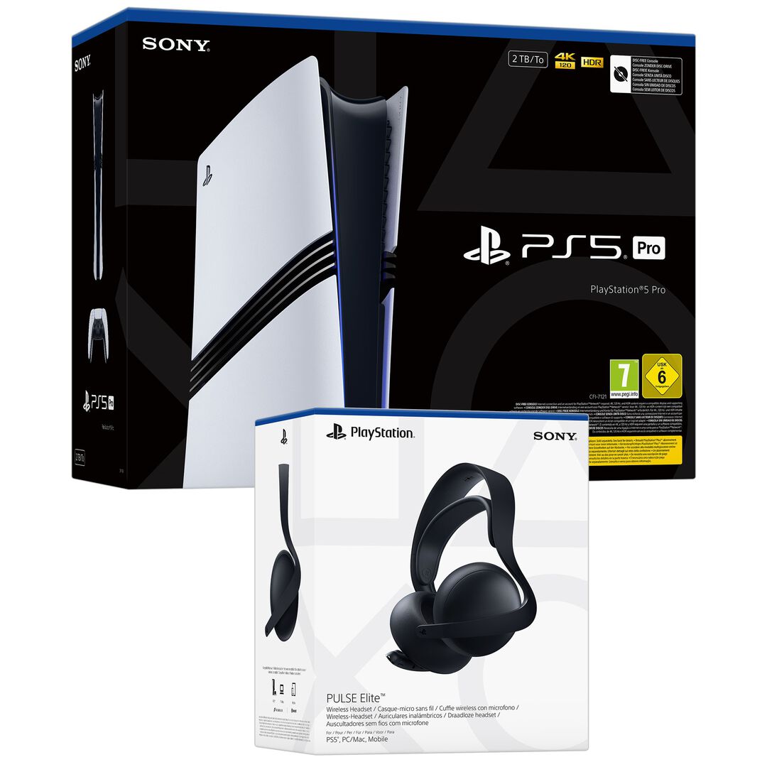 Pack Consola PS5 PRO + Auriculares Elite