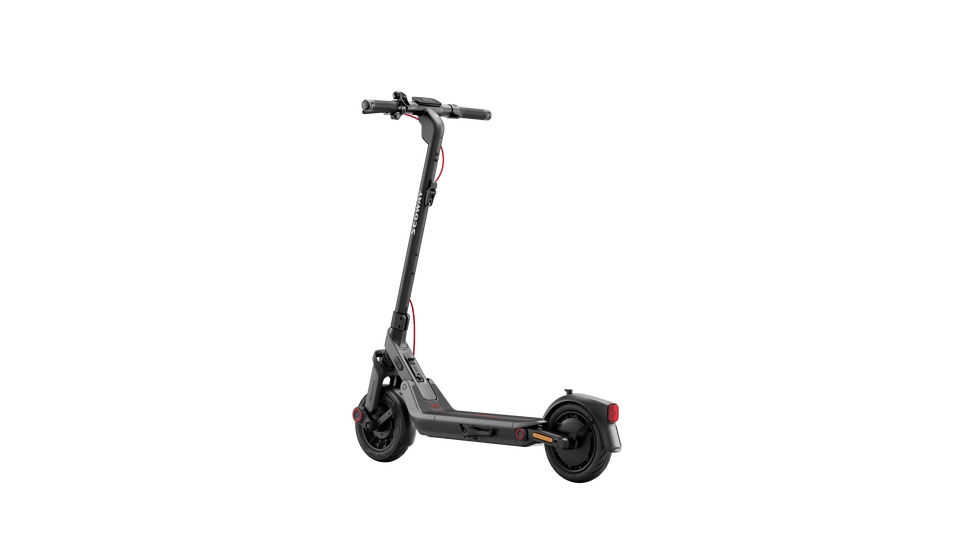 Patinete el&eacute;ctrico - Segway Ninebot E3 Pro E, Potencia m&aacute;x. 800 W, Potencia nominal 400 W, Autonom&iacute;a 55km Carga m&aacute;x. 100 kg, 10200 mAh, 25 km/h, Gris/Negro