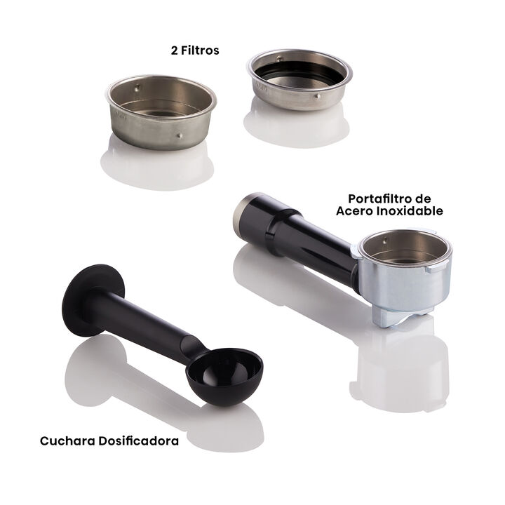 Cafetera Espresso manual 20Bar HESCM20LP