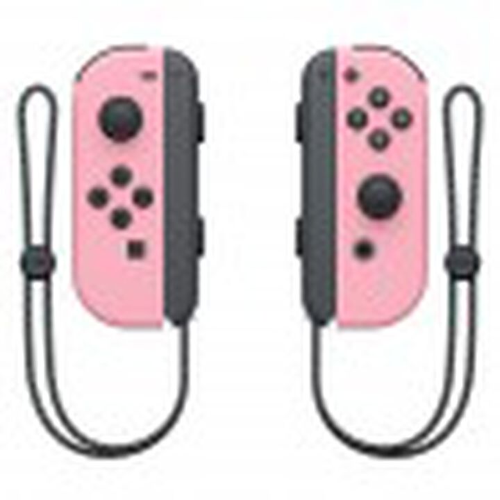 Conjunto compuesto por 2 mandos Joy-Con, uno Izquierda (color rosa)  y otro Derecha (color rosa).
MANDOS JOY-CON 
 Un mando o dos, en vertical o en horizontal, control por movimiento o mediante botones&hellip; Con los nuevos mandos Joy-Con para Nintendo Switch tendr&aacute;s flexibilidad total a la hora de jugar y descubrir&aacute;s nuevas formas de interactuar que transformar&aacute;n por completo tus experiencias de juego. 
 Su dise&ntilde;o incluye la sofisticada funci&oacute;n de vibraci&oacute;n HD, que ofrece una vibraci&oacute;n mucho m&aacute;s realista que antes, y permite utilizar uno en cada mano o compartirlos con un amigo; adem&aacute;s de poder incorporarlos al armaz&oacute;n para controles Joy-Con (venta por separado) que los transformar&aacute; en un mando de estilo tradicional. Cada Joy-Con contiene sus propios botones, sensor de aceler&oacute;metro y sensor de movimiento que posibilita que puedan funcionar como un mando independiente. 
 Adem&aacute;s, los Joy-Con integran nuevas prestaciones que hacen de Nintendo Switch m&aacute;s interactiva. Por un lado, el Joy-Con izquierdo tiene un bot&oacute;n de captura para hacer capturas de pantalla durante tus partidas y compartirlas a trav&eacute;s de las redes sociales. El Joy-Con derecho, por su parte, dispone de un punto NFC para usar figuras amiibo, as&iacute; como una c&aacute;mara infraroja de movimiento que detecta la distancia, forma y movimiento de objetos cercanos en los juegos dise&ntilde;ados para esta tecnolog&iacute;a.